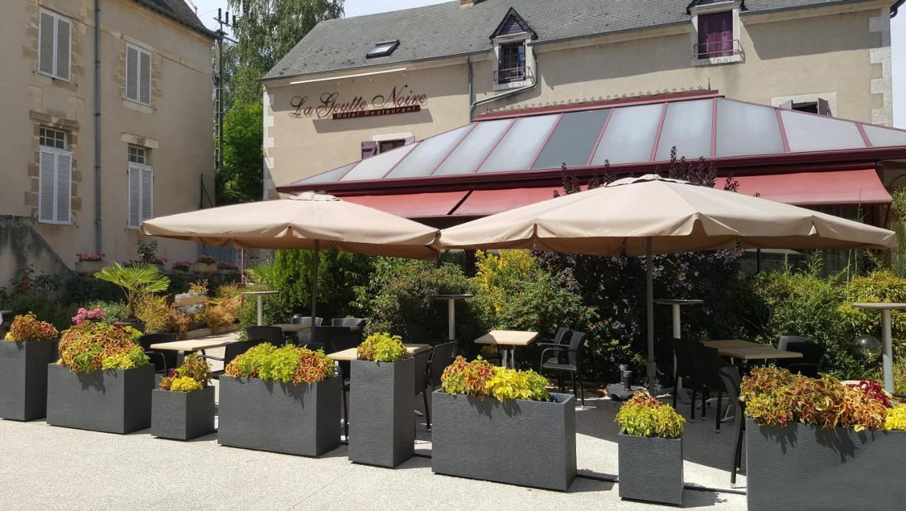 Hotel Restaurant La Goutte Noire Châteaumeillant Exterior foto